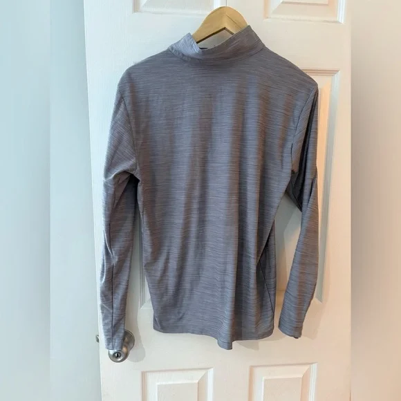 Nike men’s dri fit superset 1/4 zip grey long sleeve size medium shirt - Picture 3 of 9